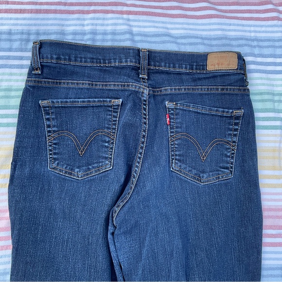 Levi’s perfectly slimming 512 bootcut jeans high-rise sz 12, 28 inseam - Picture 5 of 10